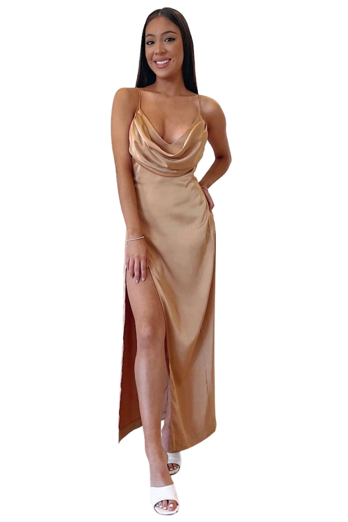 LEXI Mila Dress (Hazelnut) - RRP $279 3 LEXI Mila Dress (Hazelnut) - RRP $279