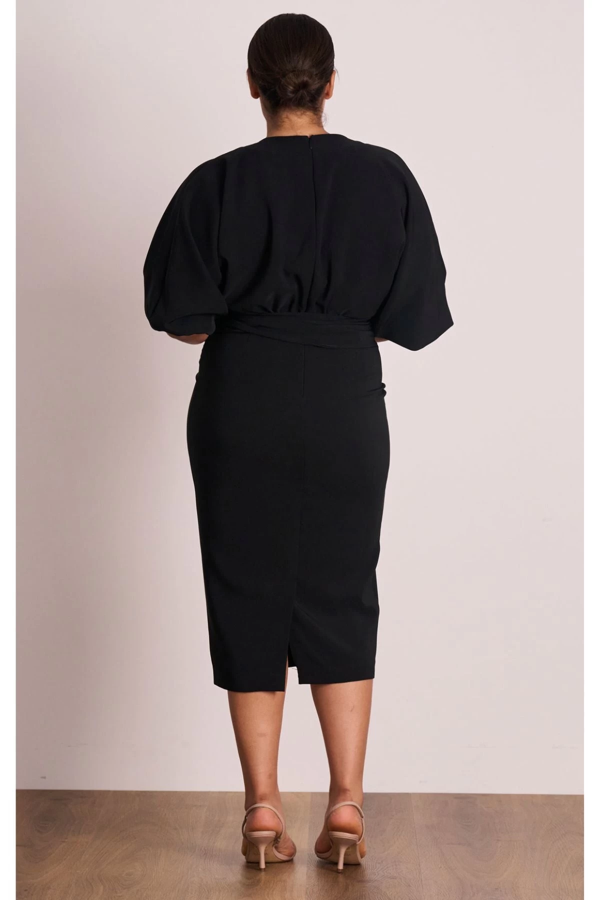 PASDUCHAS Emerson Drape Midi (Black) - RRP $330 6 PASDUCHAS Emerson Drape Midi (Black) - RRP $330 - Image 4