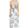 ZIMMERMANN Cassia Ruffle Midi Dress - RRP $696