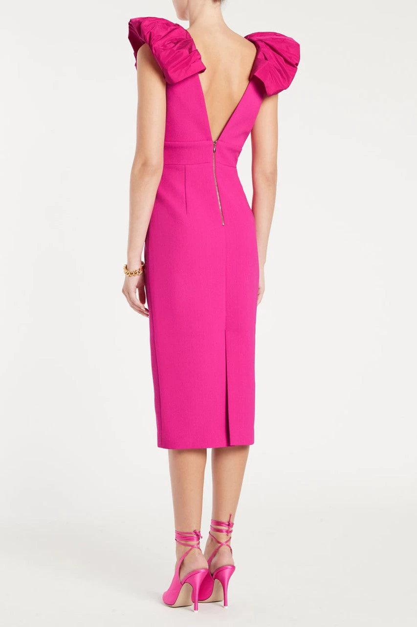 REBECCA VALLANCE Cupids Bow Midi Dress - RRP $629 6 REBECCA VALLANCE Cupids Bow Midi Dress - RRP $629 - Image 4
