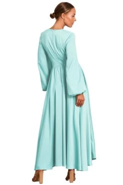 PASDUCHAS Lucia Sleeve Midi Dress (Sea Mist) - RRP $380 -Fashion Evening Dress Store 2 14c81319 f97b 4ac0 a4d3 1f48b173241f 1