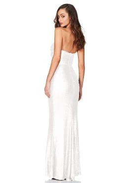BUY IT NOOKIE Valentina Gown (White) -Fashion Evening Dress Store 2 85a0c80f 9022 4639 b857 e568260e6004 1
