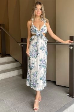 ZIMMERMANN Cassia Ruffle Midi Dress - RRP $696 -Fashion Evening Dress Store 2 f44c8eee 9db3 48ec ac1b f603eebc34bc