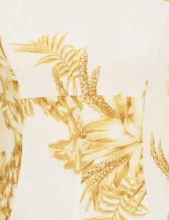 Zimmermann Empire Mini Dress (Cream Gold) - RRP $495 -Fashion Evening Dress Store 6.3188drpos.crmgld.cream gold detail 1