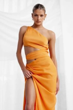 LEXI Aurea Dress (Mango Orange) - RRP $349 -Fashion Evening Dress Store 7 d2d392eb aa49 44ca 8ef0 6e8c1eeea3c6