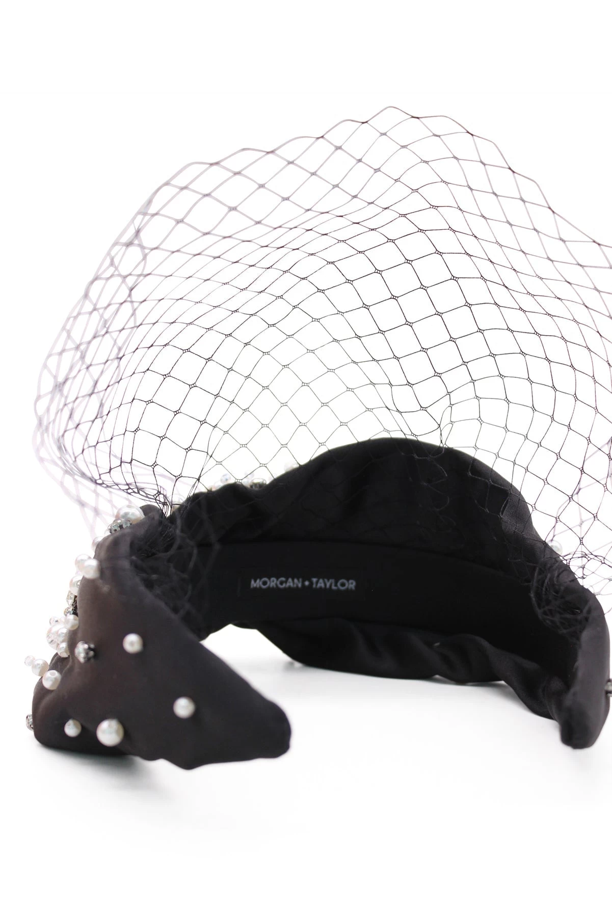 MORGAN & TAYLOR Naya Headpiece (Black/White) 8 MORGAN & TAYLOR Naya Headpiece (Black/White) - Image 6