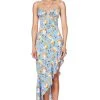 BUY IT NOOKIE Simone Frill Maxi (Blue Floral) -Fashion Evening Dress Store NJFM2204 SIMONE CUT OUT MAXI BLUE F e257d328 717b 4d5f 958f 0e64012ec84f