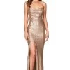 NOOKIE Valentina Dress (Rose Gold)- RRP $399 -Fashion Evening Dress Store S34 bt3k3