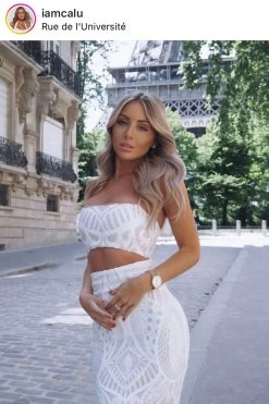 BUY IT NOOKIE Mon CherieTwo Piece Gown (White) -Fashion Evening Dress Store USETHISFORWEBSITEPRODUCT 74 0dcb3284 a8e0 4573 bf4e d36957974a8a 1