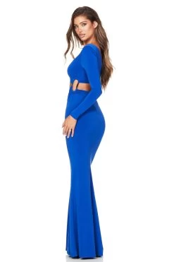 NOOKIE Tia Ring Gown (Cobalt Blue) - RRP $299 -Fashion Evening Dress Store UsersathenaDropboxNOOKIE DIAMONDS MAY JUNE JULY 2022ECOMM RESIZEDTIA RING GOWN COBALT BLUE B