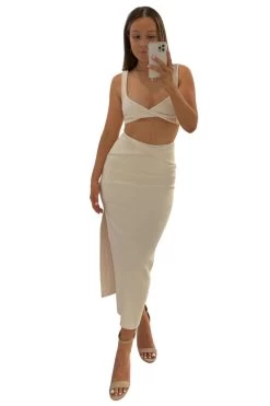 BUY IT BEC + BRIDGE Clover Crop And Skirt Set (Ivory White)