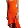BY JOHNNY OJ Ripple Orange Dress- RRP $309 -Fashion Evening Dress Store by johnny oj ripple orange dress rrp 9 dress for a night 30754135