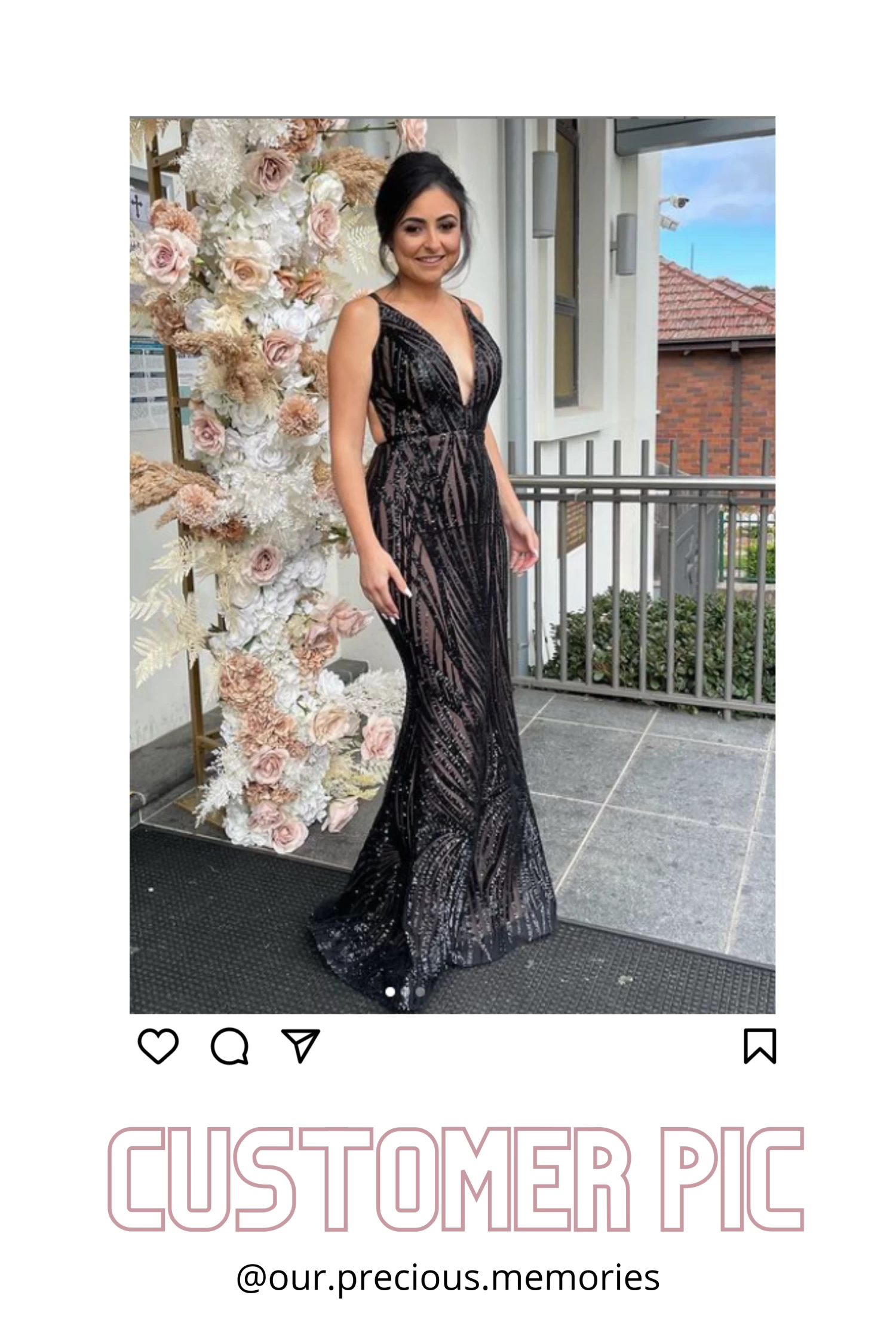 BUY IT JADORE Cari Gown (black) 4 BUY IT JADORE Cari Gown (black) - Image 2