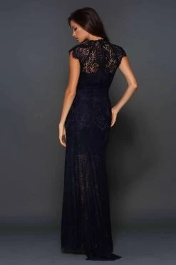 ELLE ZEITOUNE Demi Dress (Navy) -Fashion Evening Dress Store elle zeitoune demi dress navy dress for a night 30754277