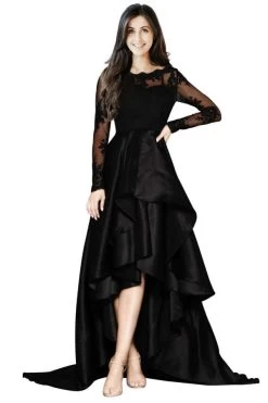 BUY IT ELLE ZEITOUNE Hunter Gown (Black)