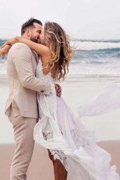 GRACE LOVES LACE Hollie Gown (White)- RRP $2,400 -Fashion Evening Dress Store grace loves lace hollie gown white rrp 400 dress for a night 30754444 1