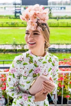 Hire MORGAN & TAYLOR Orchid Fascinator