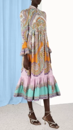 Rebecca Vallance BUY IT ZIMMERMANN Lola Paisley Dress -Fashion Evening Dress Store image e1771dc6 757c 4f12 98f7 15b0c1d38eaa
