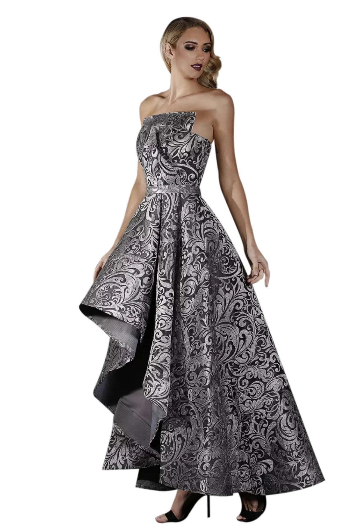 JADORE Scandal Gown J9076 (Silver) - RRP $605 3 JADORE Scandal Gown J9076 (Silver) - RRP $605