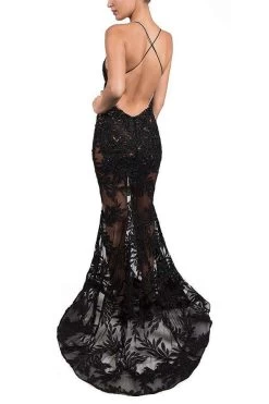 BUY IT NADINE MERABI Stella Gown (Black) -Fashion Evening Dress Store nadine merabi stella gown black rrp 5 dress for a night 30754951 ed3653f7 ccc1 4025 acdf cbdbb60da2e3
