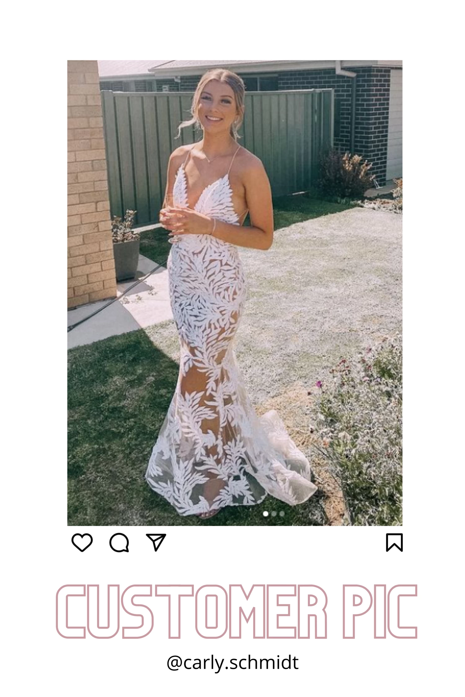 BUY IT NADINE MERABI Stella Gown (White) 4 BUY IT NADINE MERABI Stella Gown (White) - Image 2