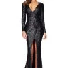 NOOKIE Cannes Gown (Black)- RRP $469 -Fashion Evening Dress Store nookie cannes gown black rrp 9 dress for a night 30755175 1