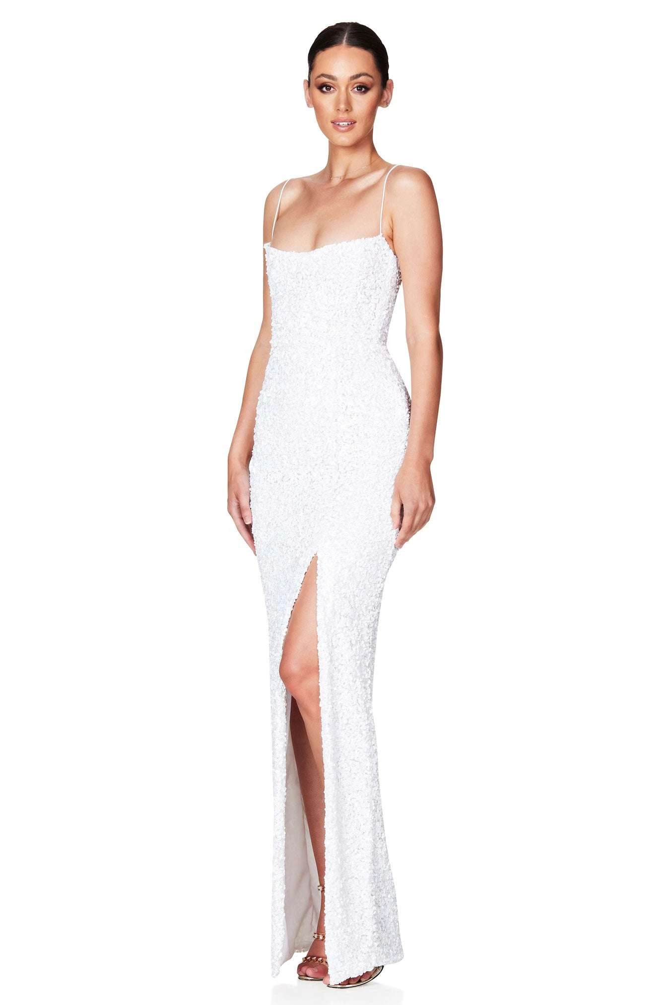 NOOKIE Confetti Gown (White) -$389 6 NOOKIE Confetti Gown (White) -$389 - Image 4