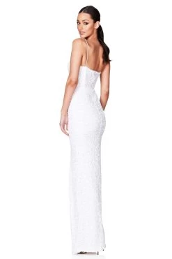 NOOKIE Confetti Gown (White) -$389 11 NOOKIE Confetti Gown (White) -$389 -Fashion Evening Dress Store nookie confetti gown white 9 dress for a night 30755264 1