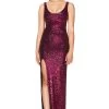 BUY IT NOOKIE Demi Gown (Fuchsia Pink)