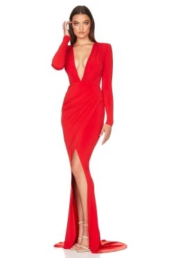 BUY IT NOOKIE Farrah Gown (Red) -Fashion Evening Dress Store nookie farrah gown red rrp 9 dress for a night 30755431 cb9ae008 5de2 4e06 a343 d74e1c0579ad 1