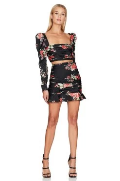 BUY IT NOOKIE Garden Party Set ( Black Floral)