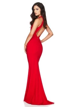 BUY IT NOOKIE Jasmine Halter Gown (Red)