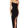 BUY IT NOOKIE Lust One Shoulder Gown (Black) - RRP $289