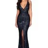 BUY IT NOOKIE Shanina Plunge Gown (Navy) 2 BUY IT NOOKIE Shanina Plunge Gown (Navy) -Fashion Evening Dress Store nookie shanina plunge gown navy rrp 9 dress for a night 30756015 abb740ac c852 43e5 b830 acf8bbe12958