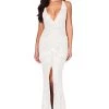 BUY IT NOOKIE Shanina Plunge Gown (White)