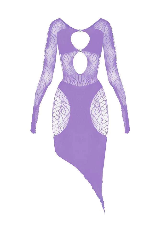 BUY IT POSTER GIRL Charlotte Dress (Lilac) 3 BUY IT POSTER GIRL Charlotte Dress (Lilac)