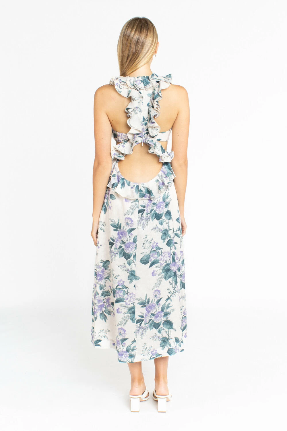 ZIMMERMANN Cassia Ruffle Midi Dress - RRP $696 6 ZIMMERMANN Cassia Ruffle Midi Dress - RRP $696 - Image 4