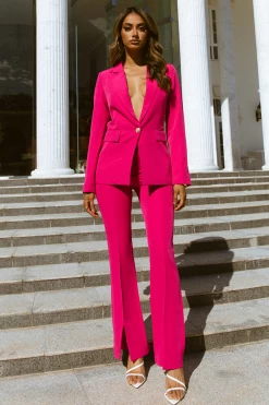 BUY IT RUNAWAY LABEL Amity Blazer Pants Suit (Pink) -Fashion Evening Dress Store runaway label amity blazer pants suit pink dress for a night 30756739 2b15eac0 b114 474b 80c9 2dc9ca1309a1