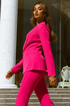 BUY IT RUNAWAY LABEL Amity Blazer Pants Suit (Pink) -Fashion Evening Dress Store runaway label amity blazer pants suit pink dress for a night 30756741 cb49ef3e ea50 4527 be0a a8645ea12e8b
