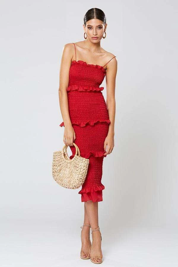 BUY IT WINONA Xia 3/4 Dress (Red) 6 BUY IT WINONA Xia 3/4 Dress (Red) - Image 4